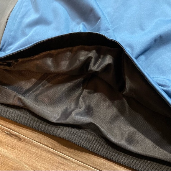 Antigua 1/2 zip pull over jacket coat blue black - Picture 5 of 14